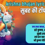 krishna bhajan lyrics in hindi